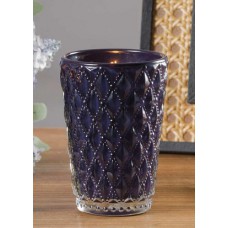 AdTrend Scented Candel Crystal Amber & Vanilla in Glass Cup