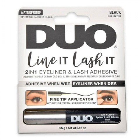 Ardell Line IT Lash IT 2in1 Eyeliner & Lash Adhesive Black, 3,5g
