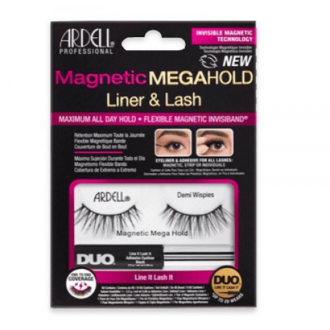 Ardell Magnetic Megahold Liner & Lash Demi Wispies