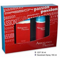 Arrogance Passion EDT + Deodorant Spray Giftset For Her