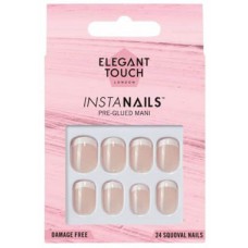 Elegant Touch InstaNails Pre-Glued Natural 