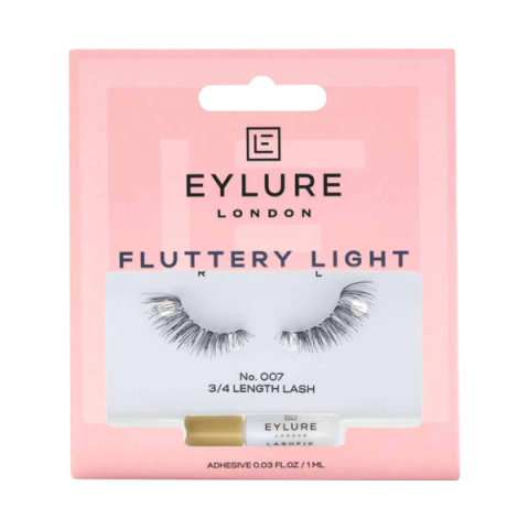 Eylure False Lashes FlutteryLight 3/4 length 007 