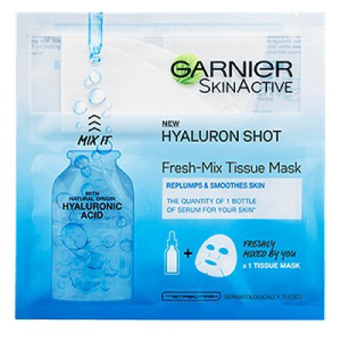 Garnier Skin Active Fresh-Mix Face Sheet Shot Mask With Hyaluronic Acid