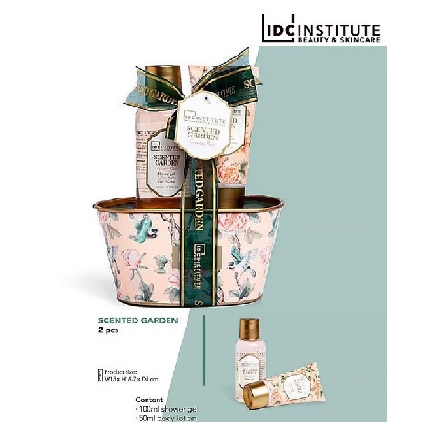 Idc Institute Scented Garden 2 Piece Gift Set in Tin Box