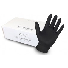 Keune Black Vinyl Gloves 100 pieces