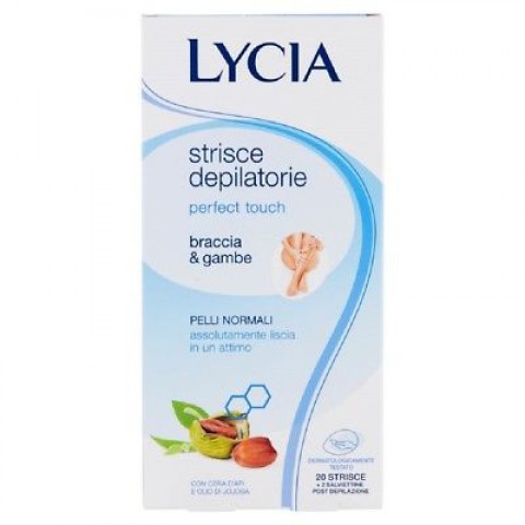 LYCIA Perfect Touch Wax Strips Arms & Legs - 20 pcs
