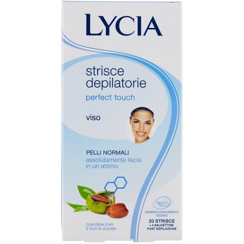 LYCIA Perfect Touch Wax Strips Face - 20 pcs