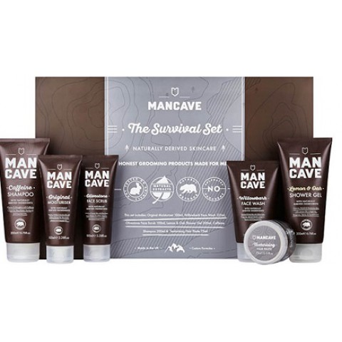 Mancave Survival Gift Box For Men