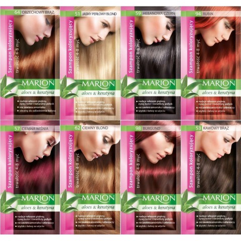 Marion Hair Color Shampoo (24 shades)