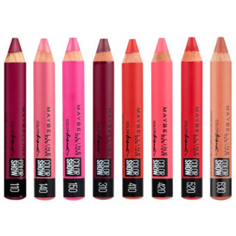 Maybelline Color Show Drama Crayon Lipstick (10 shades)