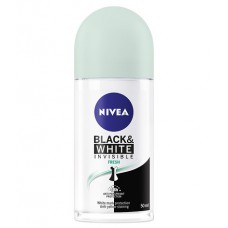 Nivea Anti-Perspirant Stick invisible for Black & White Fresh Roll on 40ml