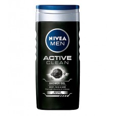 Nivea Men Active Clean Shower Gel Active Charcoal 250ml
