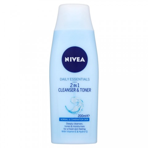 Nivea Daily Essentials 2 in 1 Cleanser & Toner 200ml