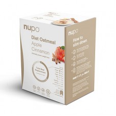 Nupo Diet Oatmeal Apple & Cinnamon Meal Replacement 12 servings
