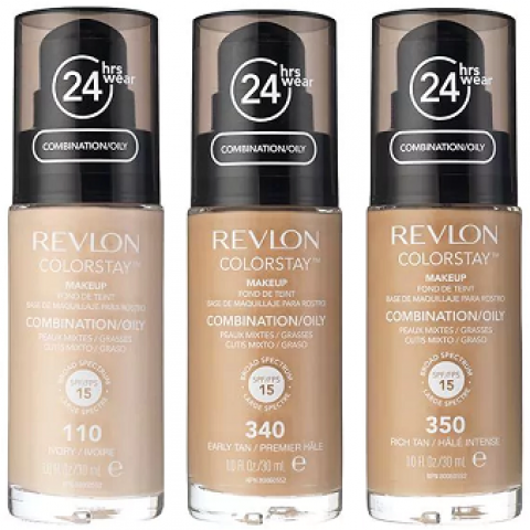 Revlon ColorStay Makeup for Combination/Oily SPF15 (5 Shades)