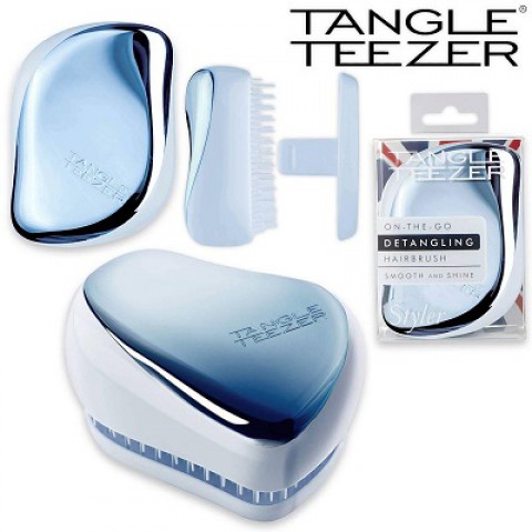 Tangle Teezer On the Go Detangling Hairbrush Sky Blue