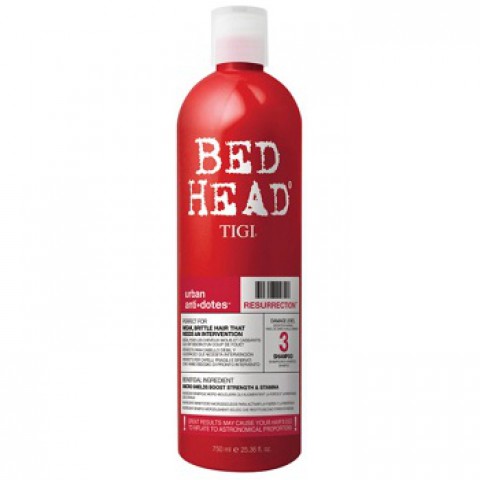 Tigi Bed Head Urban Anti Dotes Resurrection Shampoo, 750ml
