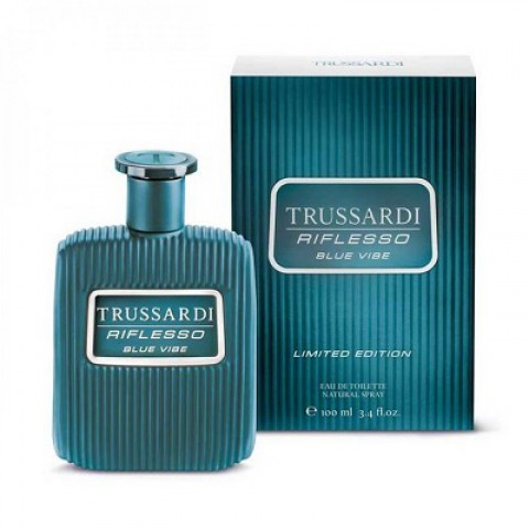 Trussardi Riflesso Blue Vibe Limited Edition Eau De Toilette, 100ml For Men