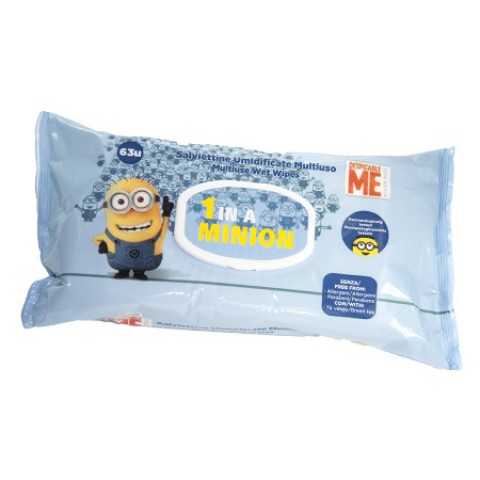 1 in a Minion Multi use Wet wipes