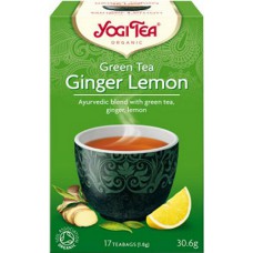 Yogi Tea Organic Green Tea Ginger Lemon